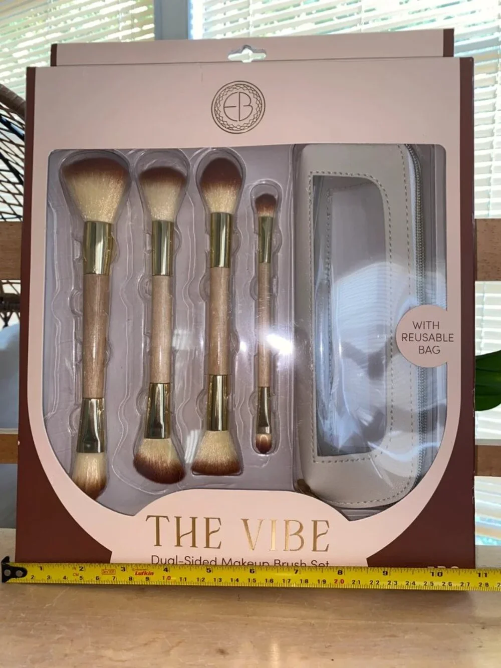 Evriholder The Vibe dual-sided makeup brush set